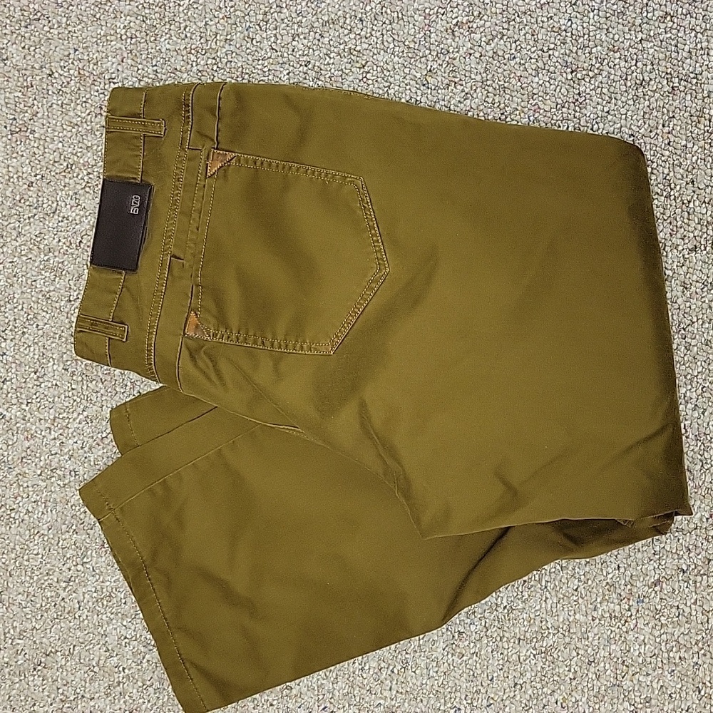 Enzo Denim brown denim pants sz 40  100% cotton.  Men's 29" inseam